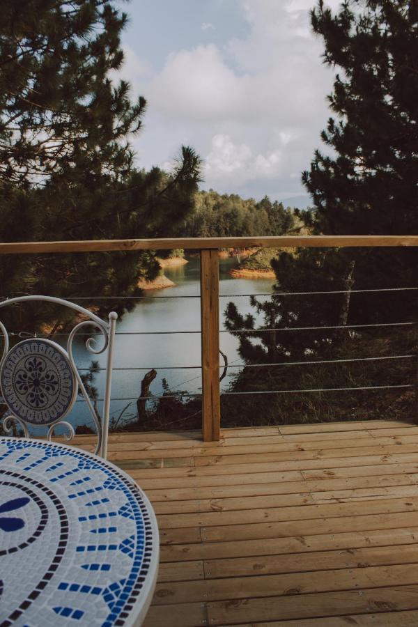 Refugio Himalaya - Guatapé Villa Bagian luar foto