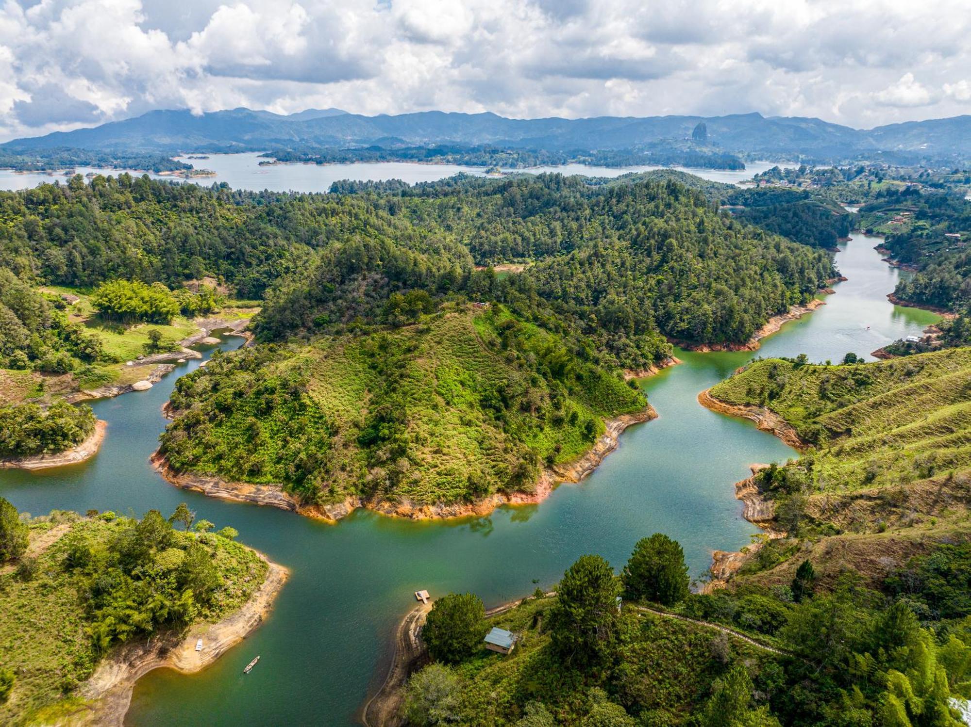Refugio Himalaya - Guatapé Villa Bagian luar foto