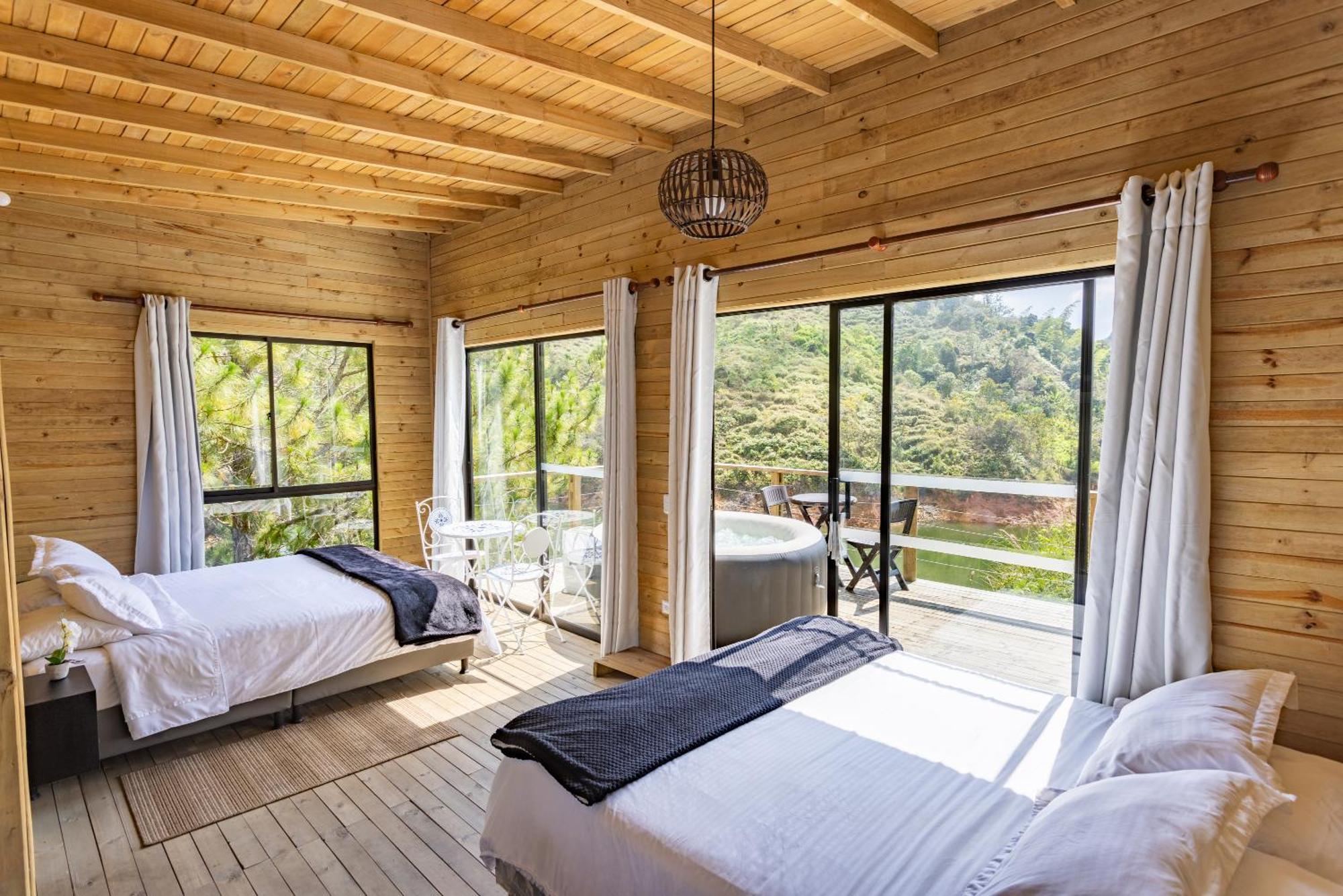 Refugio Himalaya - Guatapé Villa Bagian luar foto
