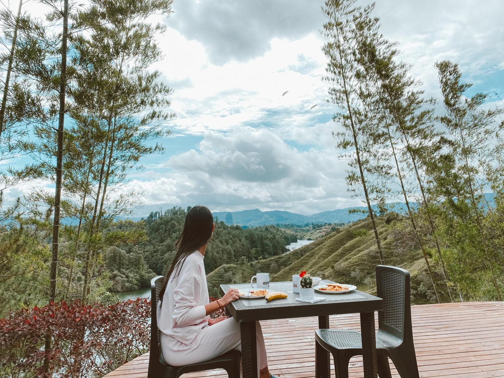 Refugio Himalaya - Guatapé Villa Bagian luar foto